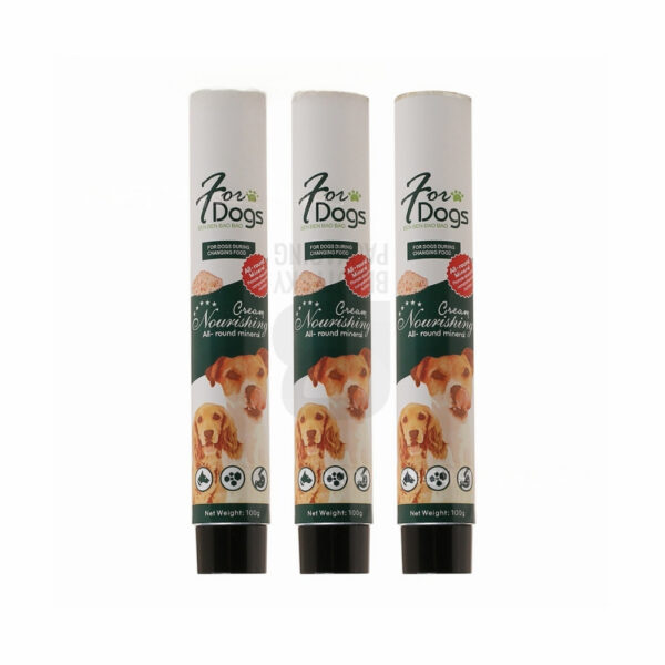 dog's food packaging tube