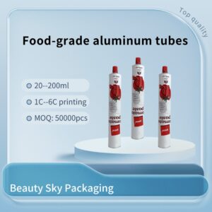 food-grade aluminum tubes